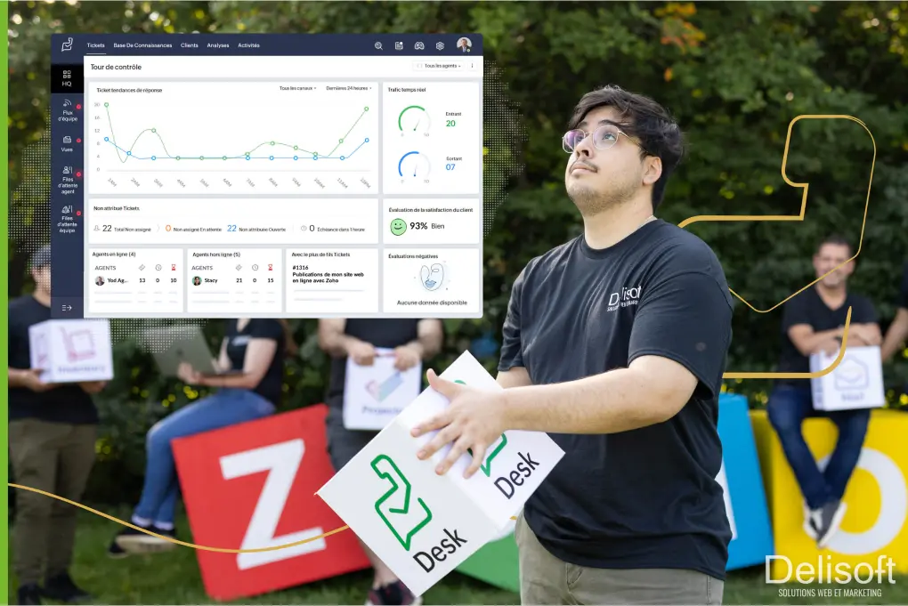 Connexion Zoho Desk : Support Client Personnalisé