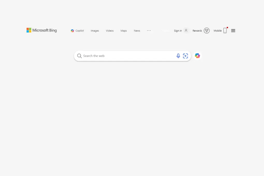Présentation de Bing