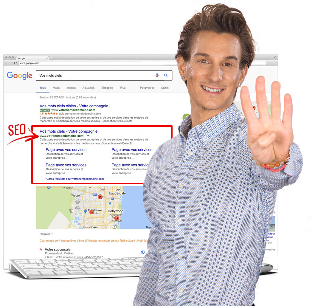 conception site web pour avantages